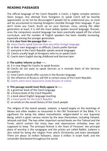 Reading Comprehension Passages & Questions