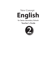 New Concept English SSS 2 Teacher's Guide | Learn Africa
