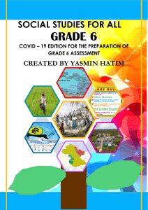 Grade 6 Social Studies: Family, Community, Guyana, Weather