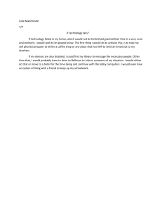 Technology Failure Essay: Contingency Plans