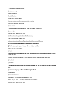 Traffic Rules & Road Safety Practice Test | Driver's License Quiz