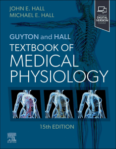 Guyton and Hall Textbook of Medical Physiology, 15th Edition