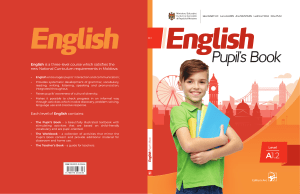 English Pupil's Book A1.2 for Elementary School | Editura Arc