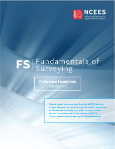 FS Surveying Reference Handbook Version 2.0