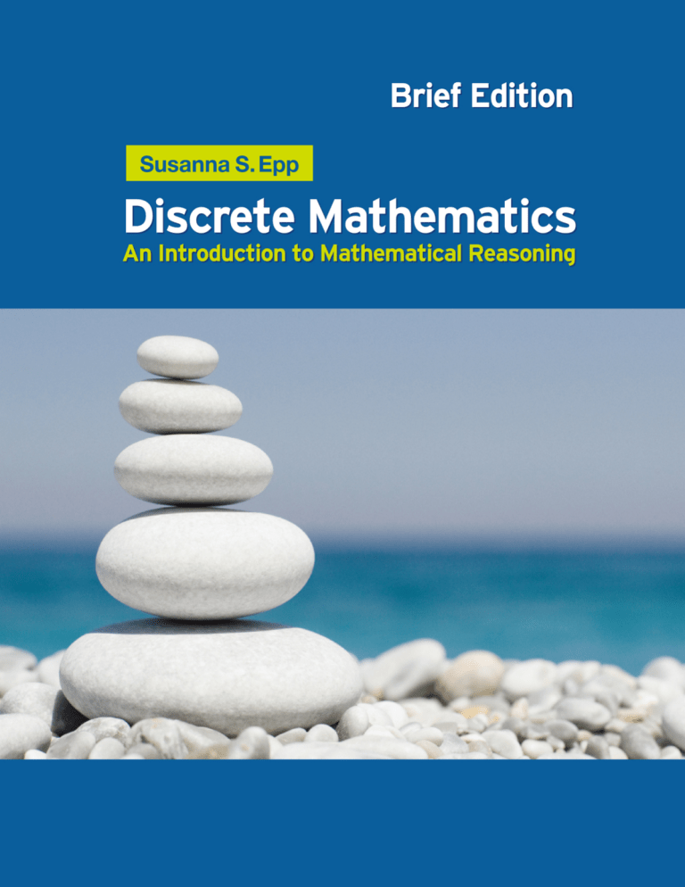 Discrete Mathematics Textbook: Mathematical Reasoning