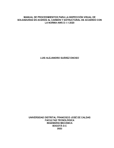 Manual Inspecci&oacute;n Soldadura AWS D1.1
