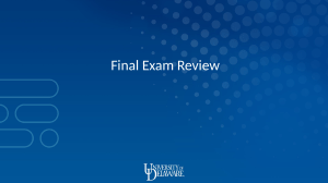 Economics Final Exam Review