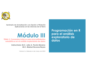 Programaci&oacute;n en R para an&aacute;lisis exploratorio de datos