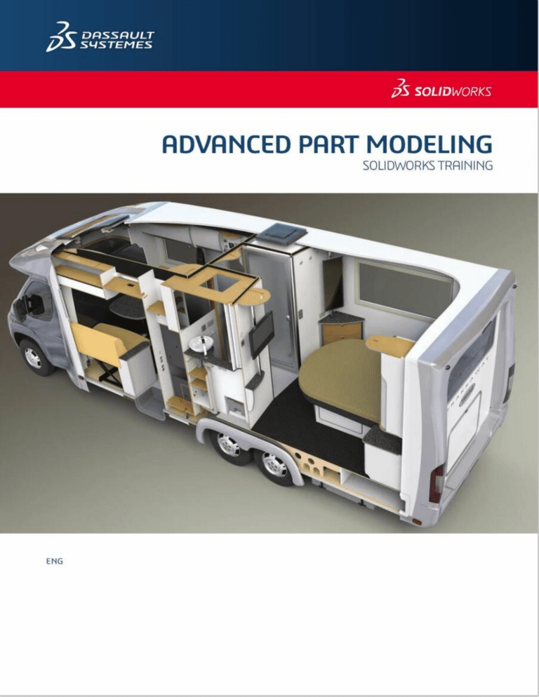 SOLIDWORKS Advanced Part Modeling Training Coursebook