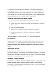 El comercio Electronico