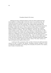 Prometheus Bound & The Lottery: Fate, Justice, and Defiance Analysis