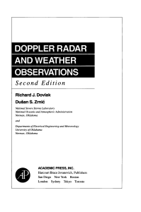 Doppler Radar & Weather Observations Textbook