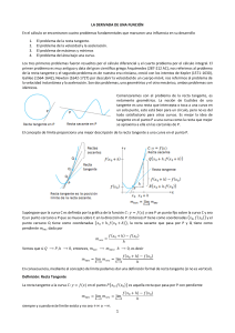 Derivadas de Funciones: Rectas Tangentes y Velocidad