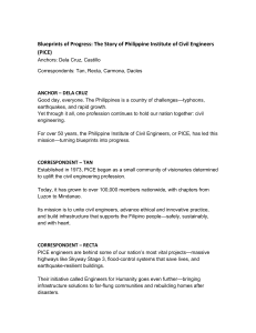 PICE: Building the Filipino Future - Civil Engineering Story