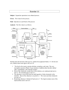 Chemical Engineering Separation Operations Exercises & Solutions