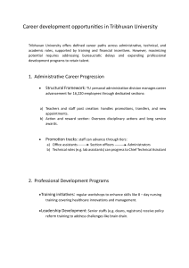 Career Development Opportunities at Tribhuvan University