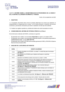 2025-09-17 INFORME INDISPONIBILIDAD NO PROGRAMADA U1 CMA