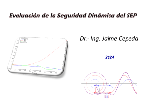 Evaluaci&oacute;n de la Seguridad Din&aacute;mica del SEP
