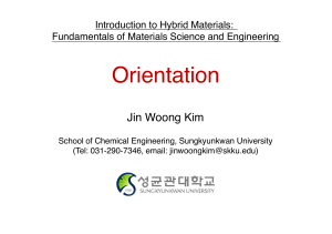 Introduction to Hybrid Materials: Fundamentals of Materials Science & Engineering