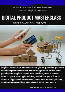 Digital Product Mastery: Create & Sell Online