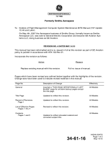 737 FMS Maintenance BITE Manual
