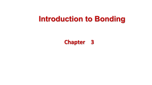 Introduction to Chemical Bonding: Types, Properties & Stability