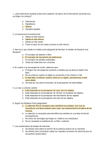 Preguntas de Examen de Psicolog&iacute;a Cognitiva