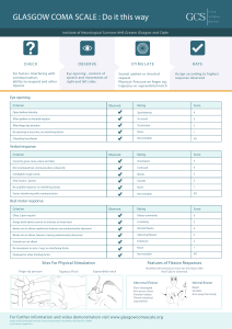 Glasgow Coma Scale: How to Assess Eye, Verbal, Motor Response