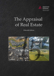 Real Estate Appraisal: Principles & Practices