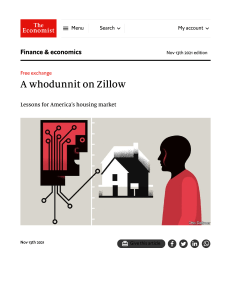 Zillow's i-Buying Failure: Lessons for the Housing Market