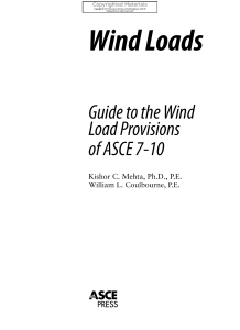 ASCE 7-10 Wind Load Guide: Provisions for Building & Structure Design