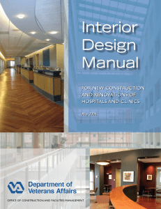 VA Interior Design Manual: Healthcare Facilities & Standards (2008)