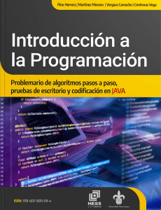 Problemario de Algoritmos y Programaci&oacute;n en Java: Gu&iacute;a Paso a Paso