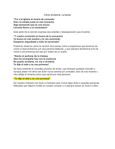 C&oacute;mo Olvidarme: An&aacute;lisis de la letra | Dolor y p&eacute;rdida