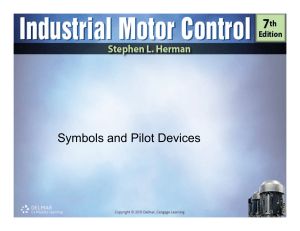 Symbols and Pilot Devices in Motor Control