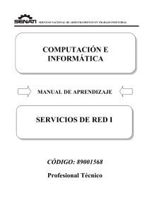 Manual de Aprendizaje Servicios de Red I