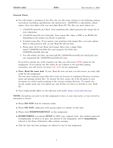STATS 102C HW1: Probability & Statistics Homework Assignment