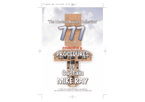 Boeing 777 Flight Simulator Manual: Simplified Procedures Guide