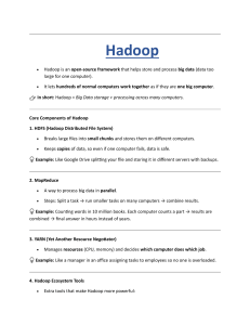 Hadoop Explained: Big Data Storage & Processing Framework