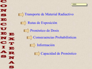 Consecuencias de Accidentes de Transporte de Material Radiactivo