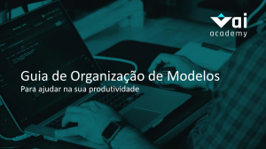 Guia de Organiza&ccedil;&atilde;o de Modelos de Ci&ecirc;ncia de Dados