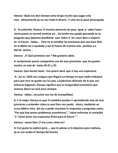 Conversaci&oacute;n sobre Promesas B&iacute;blicas y Esperanza
