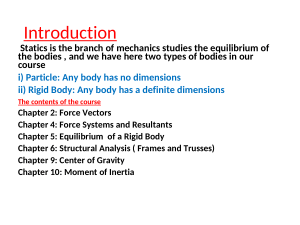 Statics: Force Vectors & Equilibrium | Engineering Mechanics Course
