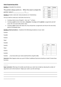 Stacks & Queues Programming Activities: Data Structures Exercises