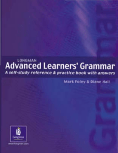 Longman Advanced Learners' Grammar: Self-Study Reference & Practice Book