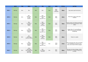 12-Week Running Training Plan: Half Marathon Prep Schedule