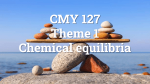 Chemical Equilibria: Kc and Le Chatelier's Principle