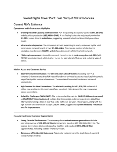 Digital Power Plant Case Study: PLN Indonesia