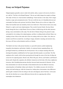 Visual Semiotics: The Boy in the Striped Pajamas Essay Analysis