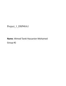 DSP48A1 FPGA Project Report: RTL, Synthesis, Implementation